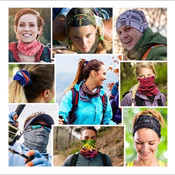 Neck Gaiter Headband Hiking Wear PLATTE VALLEY BRONCOS Men’s UNISEX - Picture 5 of 11